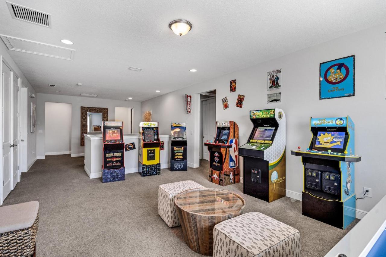 אורלנדו Spacious 8 Bdr Family Home With Arcades And Free Pool Heat מראה חיצוני תמונה